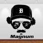 Preview: Wandaufkleber 46249 Magnum - Sonnenbrille Silhouette Preview: Wandaufkleber 46249 Magnum - Sonnenbrille Silhouette